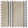 Bellagio Stripe, Sandalwood - Twist&Fit Roman Blind